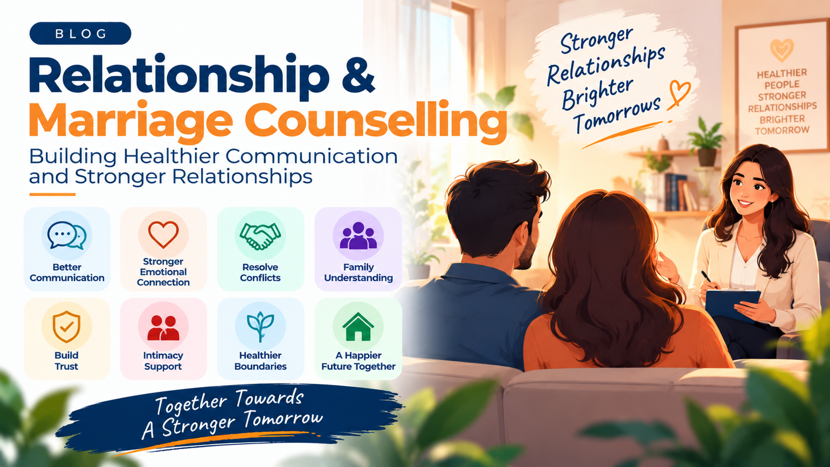 Relationship & Marriage Counselling: Building Healthier Communication and Stronger Relationships